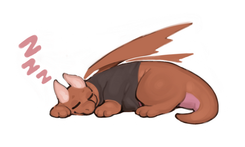 Sleepy dragon