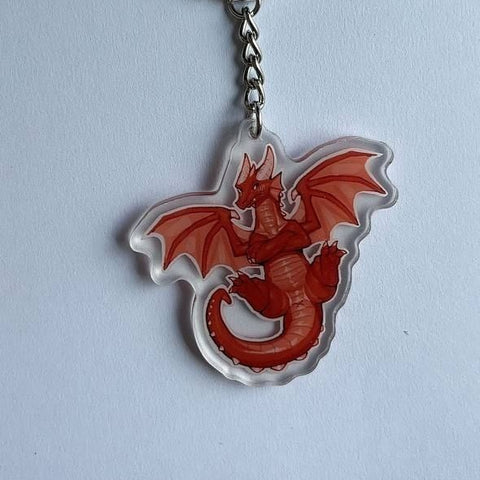 Pouting Keychain
