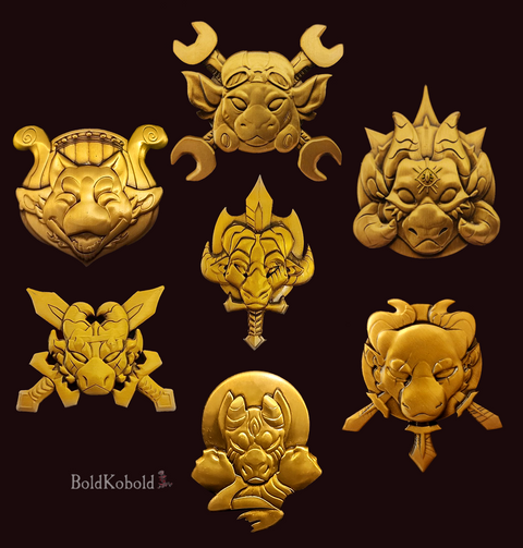 Kobold Class Pins